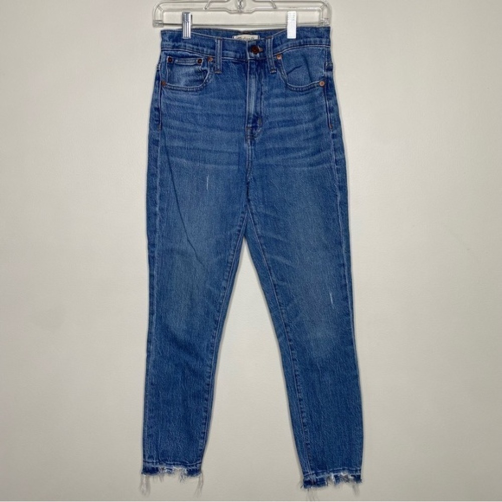 Madewell High Rise Slim Crop Boyjean 25 Tall